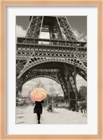 Paris in the Rain II Fine Art Print