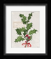 Joyful Tidings VI Framed Print