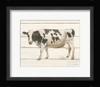 Country Cow VI Framed Print