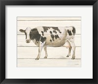 Country Cow VI Framed Print