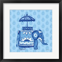 Jeweled Elephant I Framed Print