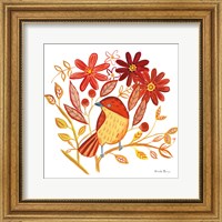 Orange Bird II Fine Art Print