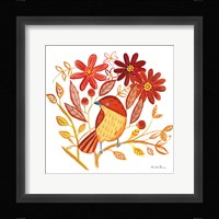 Orange Bird II Fine Art Print