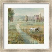 Tranquil Farm Crop Fine Art Print