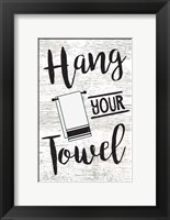 Hang Your Towel Fine Art Print