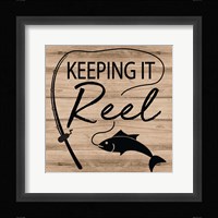 Keeping it Reel Framed Print