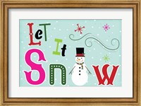 Let It Snow Fine Art Print