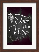 Time for Wine Fine Art Print
