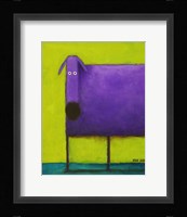 Purple Dog I Fine Art Print
