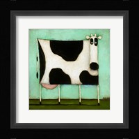 Turquoise Cow Fine Art Print