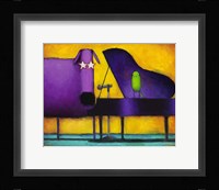 Piano Glam Dog Fine Art Print