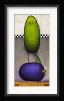 Eggplant Bird Fine Art Print