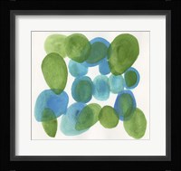 Pebbles Blue Fine Art Print