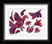 Pajaro Morado - Purple Bird Fine Art Print