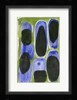 Piedra Negra y Azul Fine Art Print