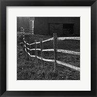 Barn Fence Fine Art Print