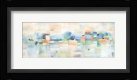 Teal Abstract Horizontal Fine Art Print