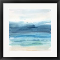 Indigo Seascape I Framed Print