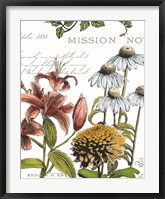 Botanical Postcard Color II Fine Art Print