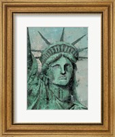 Statue Of Liberty Portrait Fine Art Print