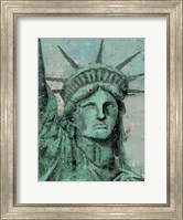 Statue Of Liberty Portrait Fine Art Print