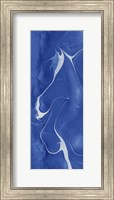 Blue Marble Panel Trio I Fine Art Print