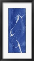 Blue Marble Panel Trio I Fine Art Print