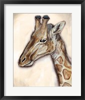 Giraffe Portrait Fine Art Print