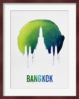 Bangkok Landmark Blue Fine Art Print