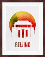 Beijing Landmark Red Fine Art Print