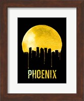 Phoenix Skyline Yellow Fine Art Print