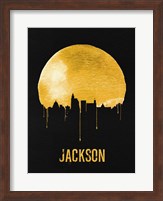 Jackson Skyline Yellow Fine Art Print