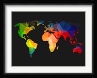 World Wire Map 1 Fine Art Print