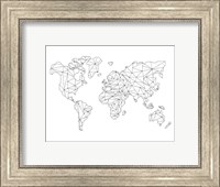 World Wire Map 5 Fine Art Print