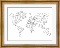 World Wire Map 5 Fine Art Print