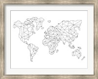 World Wire Map 5 Fine Art Print