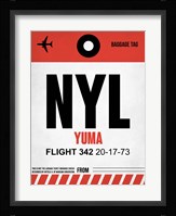 NYL Yuma Luggage Tag I Fine Art Print