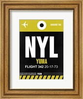 NYL Yuma Luggage Tag II Fine Art Print