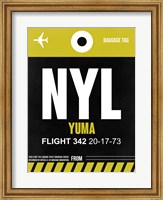 NYL Yuma Luggage Tag II Fine Art Print