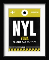 NYL Yuma Luggage Tag II Fine Art Print