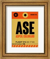 ASE Aspen Luggage Tag I Fine Art Print