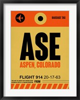 ASE Aspen Luggage Tag I Fine Art Print