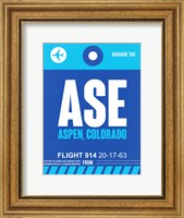 ASE Aspen Luggage Tag II Fine Art Print
