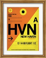 HVN New Haven Luggage Tag I Fine Art Print