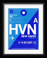 HVN New Haven Luggage Tag II Fine Art Print