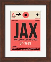 JAX Jacksonville Luggage Tag I Fine Art Print