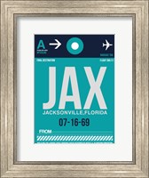 JAX Jacksonville Luggage Tag II Fine Art Print
