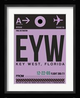 EYW Key West Luggage Tag I Fine Art Print