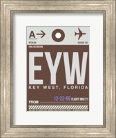 EYW Key West Luggage Tag II Fine Art Print