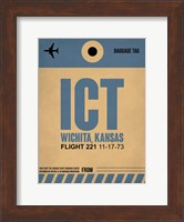 ICT Wichita Luggage Tag I Fine Art Print